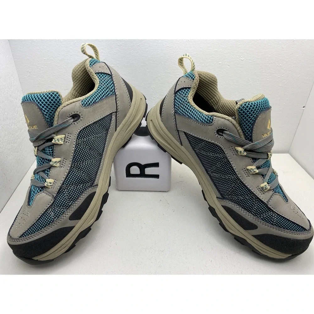 Vasque Monolith Low UltraDry Kids Gargoyle Everglade Hiking Shoes Size 6 113568